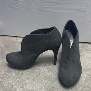 Audrey Brooke Charcoal Ankle Booties 8.5 good condition